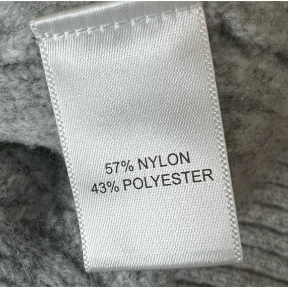 House of Harlow 1960 Sweater Dress Turtleneck Gray Size M - Picture 9 of 10